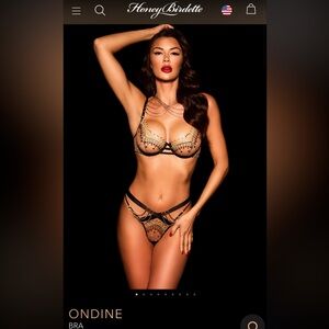 Honey Birdette Ondine Bra